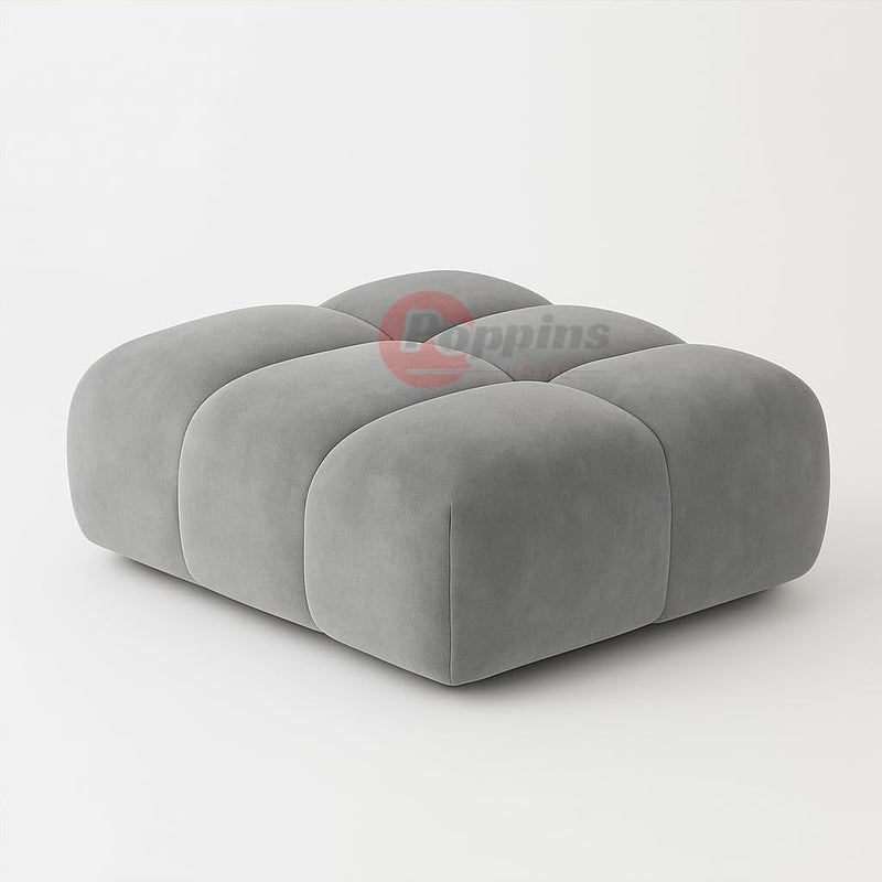 Aroma Homes Modern Cloud-Inspired Modular Sofa Set – 4-Piece European Style Bubble Couch in Dark Grey - Image 4